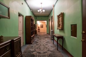 Hotels room hallway 